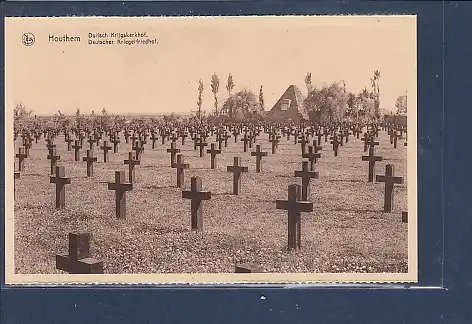 [Ansichtskarte] AK Houthem Deutscher Kriegerfriedhof 1920. 