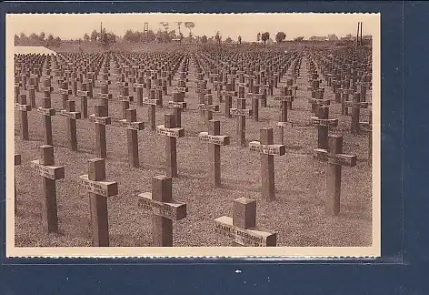 [Ansichtskarte] AK Wervicq ( Stad) Deutscher Kriegerfriedhof 1920. 
