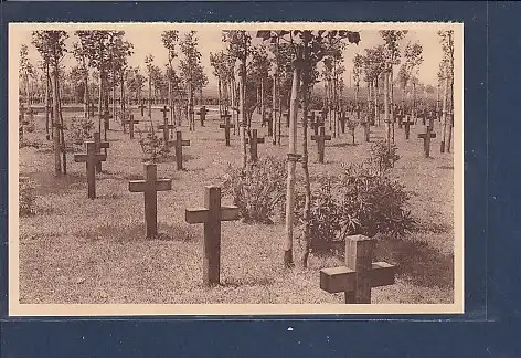 [Ansichtskarte] AK Hollebeke Deutscher Kriegerfriedhof 1920. 