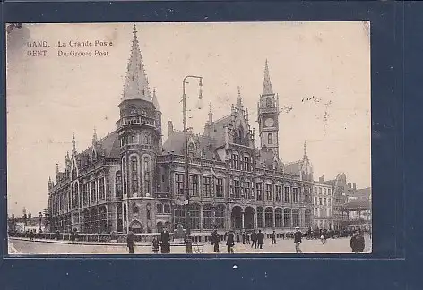 [Ansichtskarte] AK Gent De Groote Post 1918. 