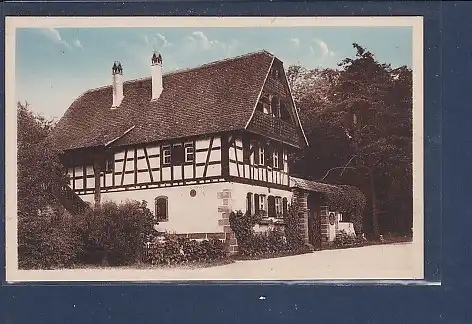 [Ansichtskarte] AK Nancy La Maison pittoresque du Pare Sainte Marie 1940. 