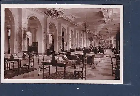 [Ansichtskarte] AK Hermitage Hotel - La Baule Le Hall 1940. 