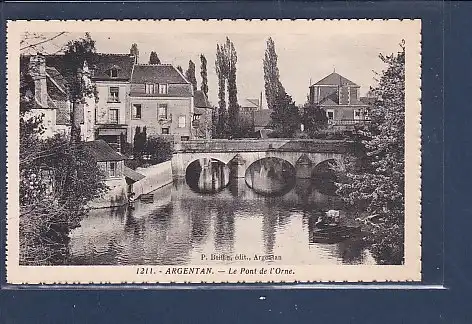 [Ansichtskarte] AK Argentan - Le Pont de l Orne 1930. 