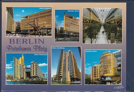 [Ansichtskarte] AK Berlin Potsdamer Platz 6.Ansichten 2000. 