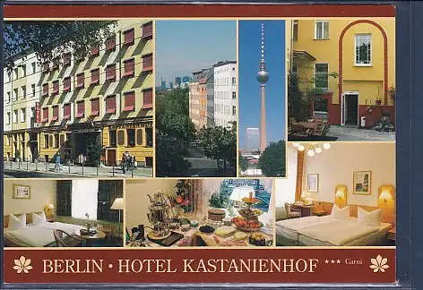 [Ansichtskarte] AK Berlin Hotel Kastanienhof 7.Ansichten 2000. 