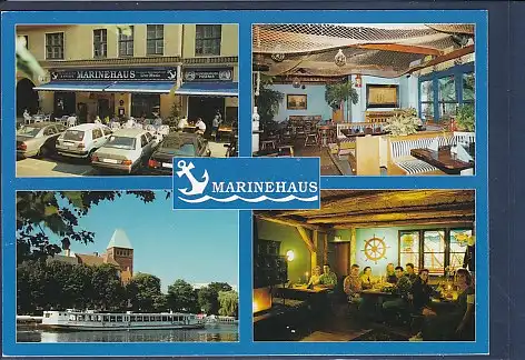 [Ansichtskarte] AK Marinehaus 4.Ansichten Restaurant & Kneipe 2000. 