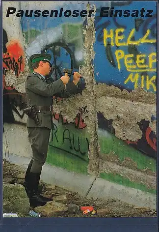 [Ansichtskarte] AK Berlin  Die Mauer am Brandenburger Tor 1990. 