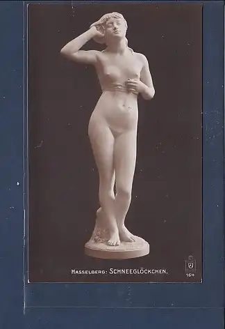 [Ansichtskarte] AK Hasselberg: Schneeglöckchen 1920. 