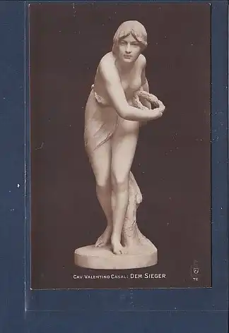 [Ansichtskarte] AK Cav. Valentino Casal: Dem Sieger 1920. 