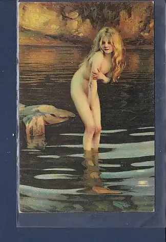 [Ansichtskarte] AK Im Zwielicht Paul Chabas Paris 1920. 