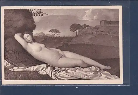 [Ansichtskarte] AK Giorgione: Venus ( Dresden) 1920. 