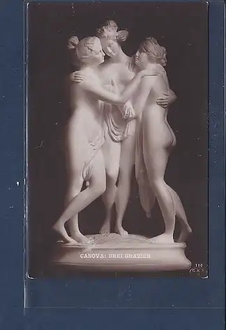 [Ansichtskarte] AK Canova: Drei Grazien 1920. 