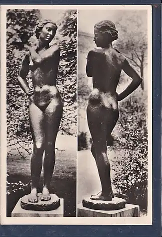 [Ansichtskarte] AK Professor Fritz Klimsch In Wind und Sonne Skulptur 1940. 