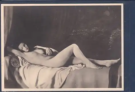 [Ansichtskarte] AK München H.D.D.K. Johann Schuit Die Ruhende 1950. 