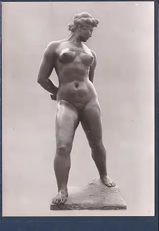 [Ansichtskarte] AK Aristide Maillol Die gefesselte Aktion 1950. 