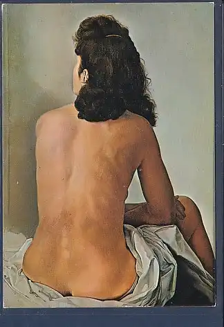 [Ansichtskarte] AK Gala from the back looking at an invisible mirror 1970. 