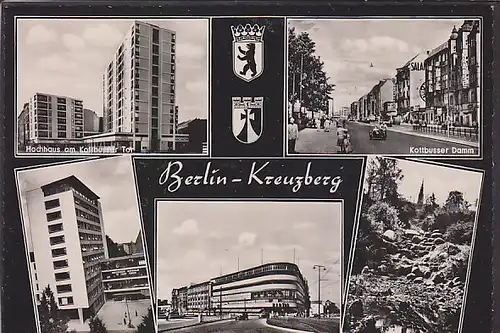 AK Berlin Kreuzberg 5.Ansichten 1960