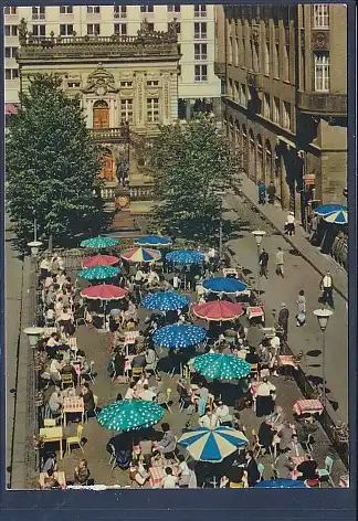 [Ansichtskarte] AK Messestadt Leipzig Naschmarkt - Alte Handelsbörse 1970. 