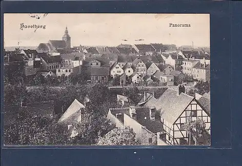 [Ansichtskarte] AK Havelberg Panorama 1913. 