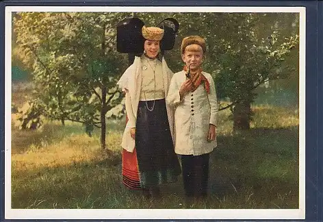 [Ansichtskarte] AK Schaumburg Lippische Tracht ( Bückeburg) 1958. 