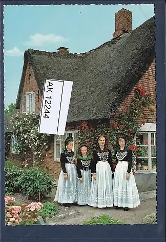 [Ansichtskarte] AK Friesinnen in Festtagstracht 1970. 