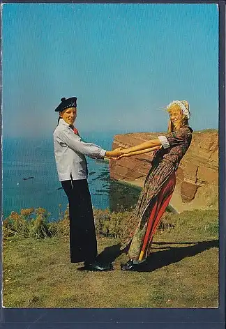 [Ansichtskarte] AK Helgoland Trachten 1970. 