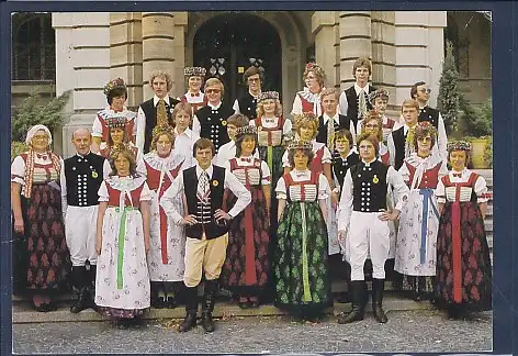 [Ansichtskarte] AK Oberschlesische Trachtengruppe Herford 1981. 