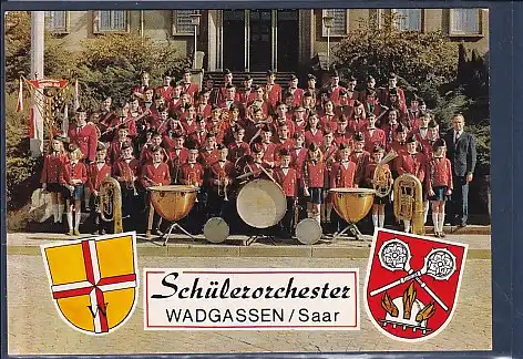 [Ansichtskarte] AK Schülerorchester Wadgassen / Saar 1970. 