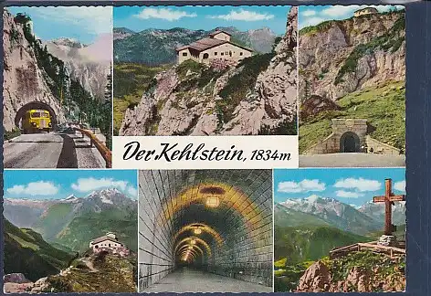 [Ansichtskarte] AK Der Kehlstein 1834 m 6.Ansichten 1970. 