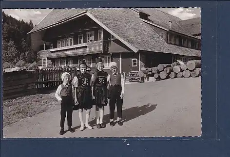 [Ansichtskarte] AK Haus Erich Schmidt Hinter Todtmoos / Schwarzwald 1960. 