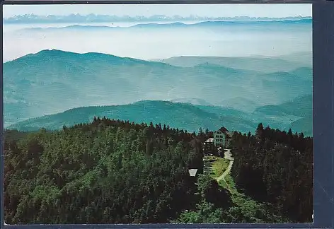 [Ansichtskarte] AK Hotel Hochblauen bei Badenweiler im südl. Schwarzwald Alpenblick Luftbild 1970. 