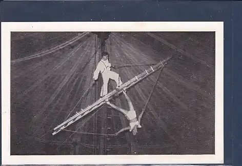 [Ansichtskarte] AK Zirkus Trapez Nummer 1962. 