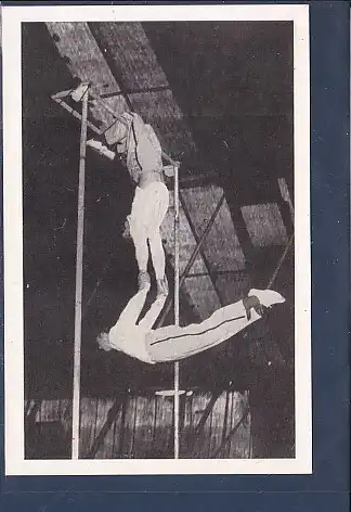 [Ansichtskarte] AK Zirkus Balance Akt am Reck 1962. 