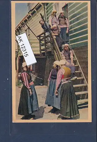 [Ansichtskarte] AK Het eiland Marken 1940. 