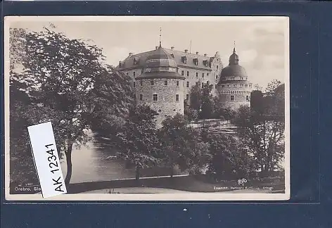 [Ansichtskarte] AK Orebro Slottet 1938. 