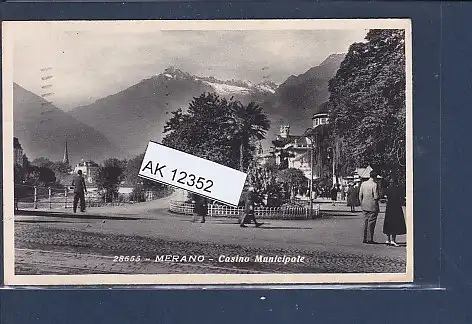 [Ansichtskarte] AK Merano - Casion Municipale 1935. 