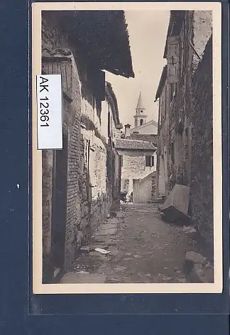 [Ansichtskarte] AK Capodistria - Cale 1940. 