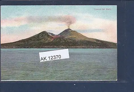 [Ansichtskarte] AK Vesuvio dal Mare 1920. 