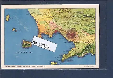[Ansichtskarte] AK Golfo Di Napoli 1930. 