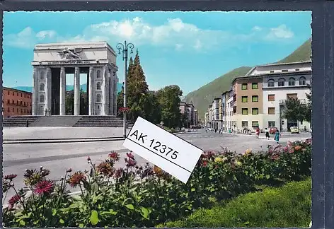 [Ansichtskarte] AK Bozen Sieges Denkmal u. Freiheitstrasse 1960. 