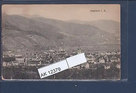 [Ansichtskarte] AK Haslach i.K. 1920. 