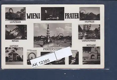 [Ansichtskarte] AK Wien II Prater 11.Ansichten Liliputbahn 1936. 