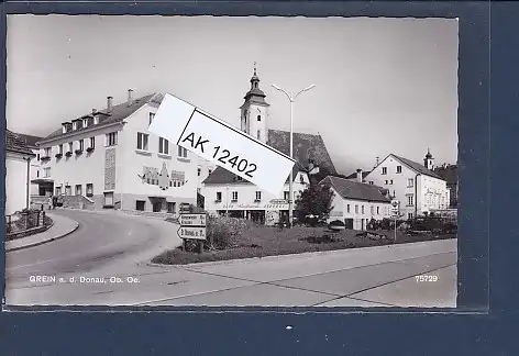 [Ansichtskarte] AK Grein a. d. Donau Ob. Oe. 1960. 