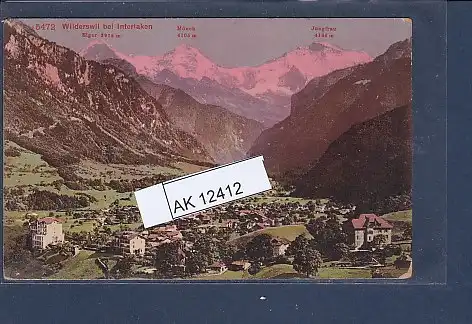 [Ansichtskarte] AK Wilderswil bei Interlaken 1930. 