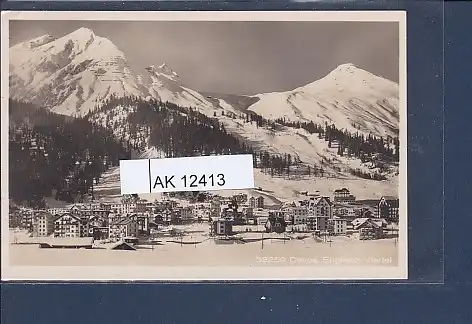 [Ansichtskarte] AK 32259 Davos Englisch Viertel 1940. 