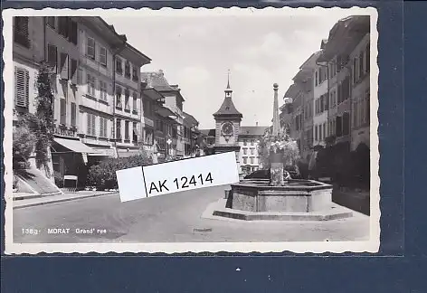 [Ansichtskarte] AK Morat Grand rue 1960. 