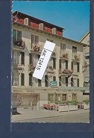 [Ansichtskarte] AK Hotel Restaurant Bären Interlaken 1960. 