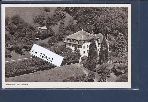 [Ansichtskarte] AK Beaumont sur Bienne Luftbild 1947. 