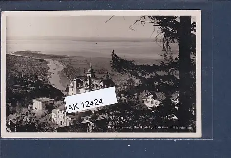 [Ansichtskarte] AK Walzenhausen Bad Hotel u. Kurhaus mit Bodensee 1940. 