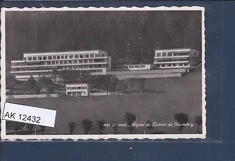 [Ansichtskarte] AK St. Imier - Hospital du District de Courtelary 1948. 